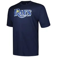 T-shirt avec nom et numéro pour hommes Randy Arozarena Navy Tampa Bay Rays Big & Tall