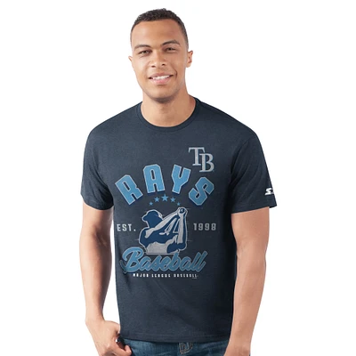 Men's Starter  Navy Tampa Bay Rays Prime Time Batter T-Shirt