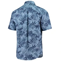 Men's Tommy Bahama Navy Tampa Bay Rays Sport Reign Forest Fronds Button-Up Shirt