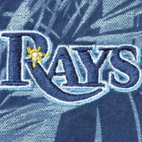 Men's Tommy Bahama Navy Tampa Bay Rays Sport Reign Forest Fronds Button-Up Shirt