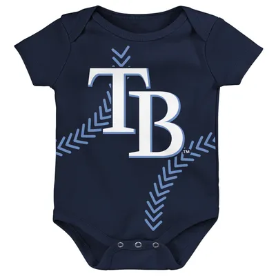Tampa Bay Rays Newborn & Infant Running Home Bodysuit - Navy