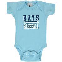 Newborn & Infant Soft as a Grape Navy/Light Blue Tampa Bay Rays 2-Piece Body Suit