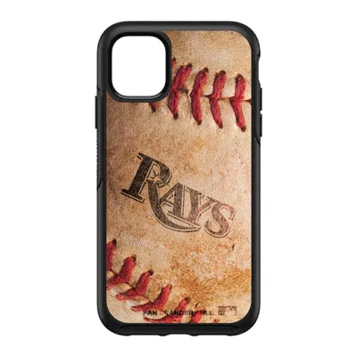 Tampa Bay Rays OtterBox Baseball Design iPhone Symmetry Case - Black