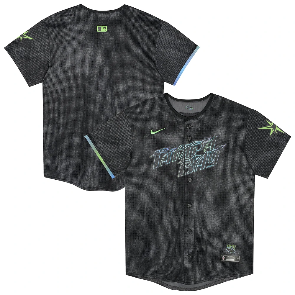 Preschool Nike  Black Tampa Bay Rays City Connect Jersey