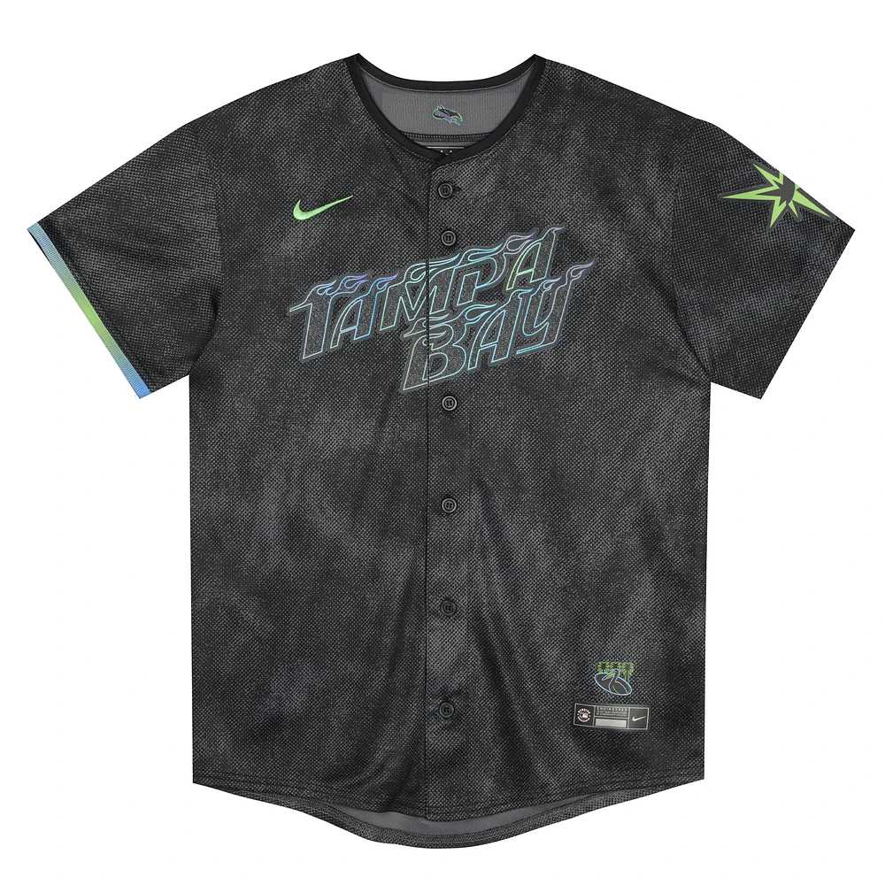 Preschool Nike  Black Tampa Bay Rays City Connect Jersey