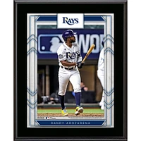 Plaque de joueur sublimée Randy Arozarena Tampa Bay Rays 10,5" x 13"
