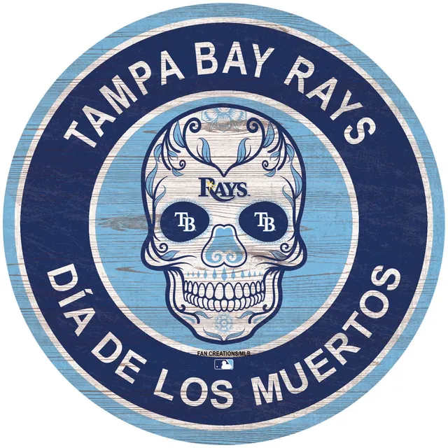 Lids Tampa Bay Rays 17'' x 26'' Team Coordinates Sign