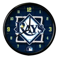 Horloge de filet d'équipe des Rays de Tampa Bay 12''