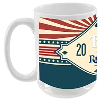 Tampa Bay Rays 15oz. Americana Diamond Mug