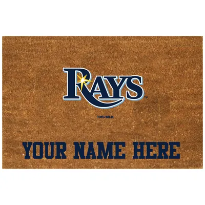 Tampa Bay Rays 19.5'' x 29.5'' Personalized Door Mat