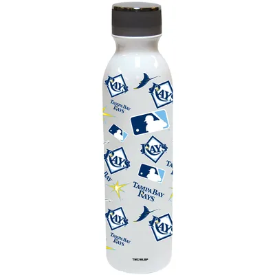 Tampa Bay Rays 22oz. Powder-Coated Full Wrap Water Bottle