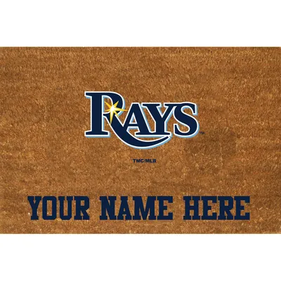 Tampa Bay Rays 23'' x 35'' Personalized Door Mat