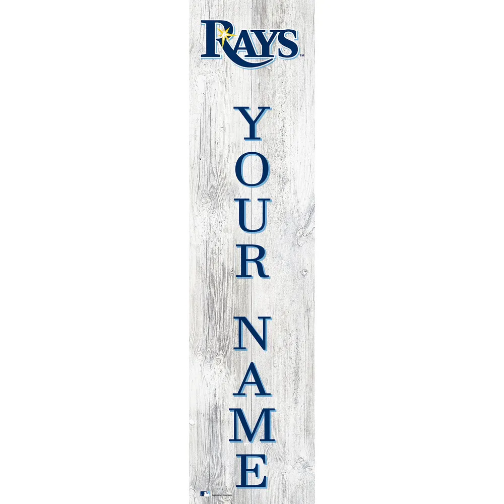 Tampa Bay Rays 12 Team Color Flag Sign