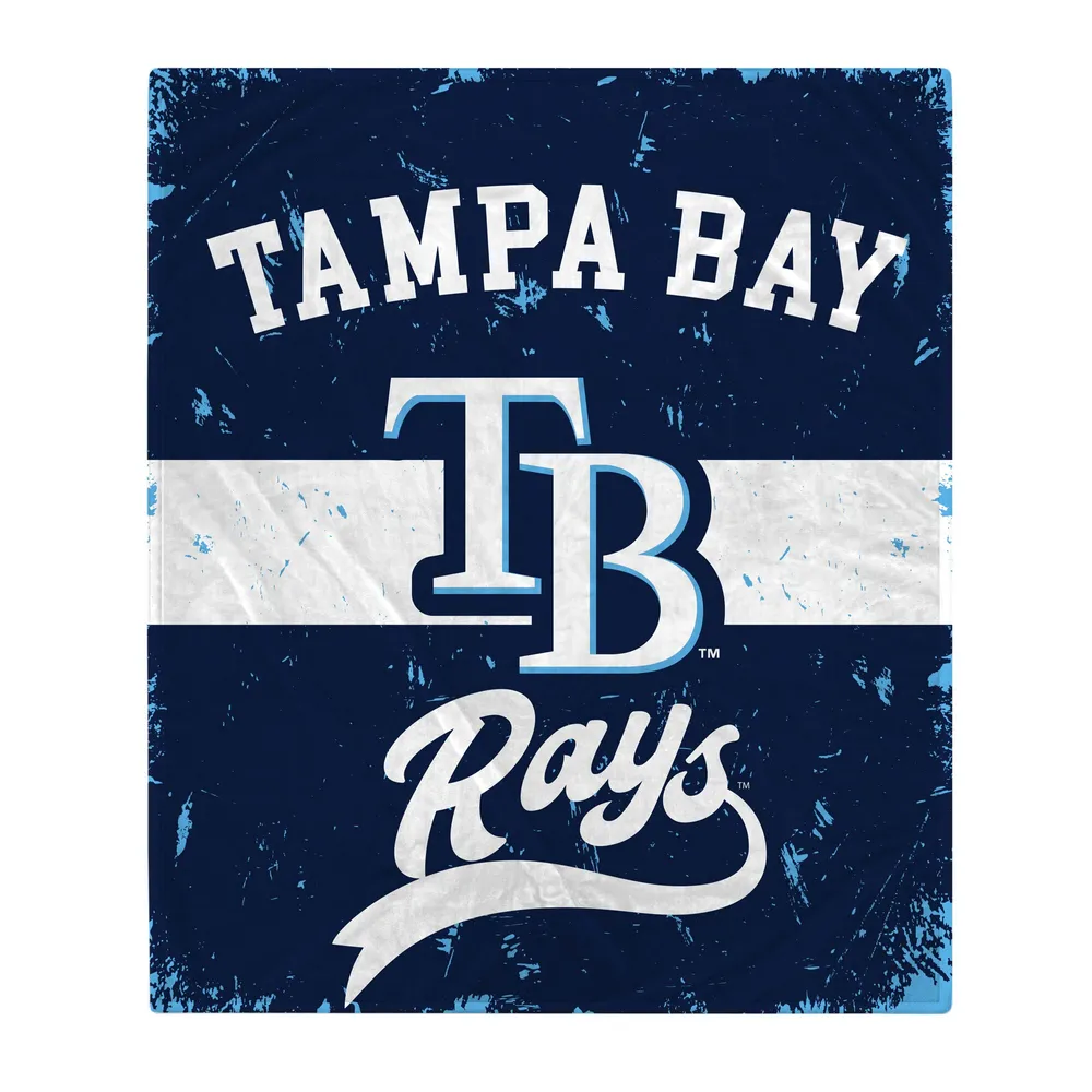 Women's Tampa Bay Rays New Era Navy Team Stripe T-Shirt