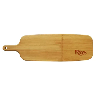 Tampa Bay Rays Bamboo Paddle Cutting and Serving Board