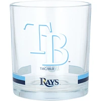 Tampa Bay Rays Banded Rocks Verre