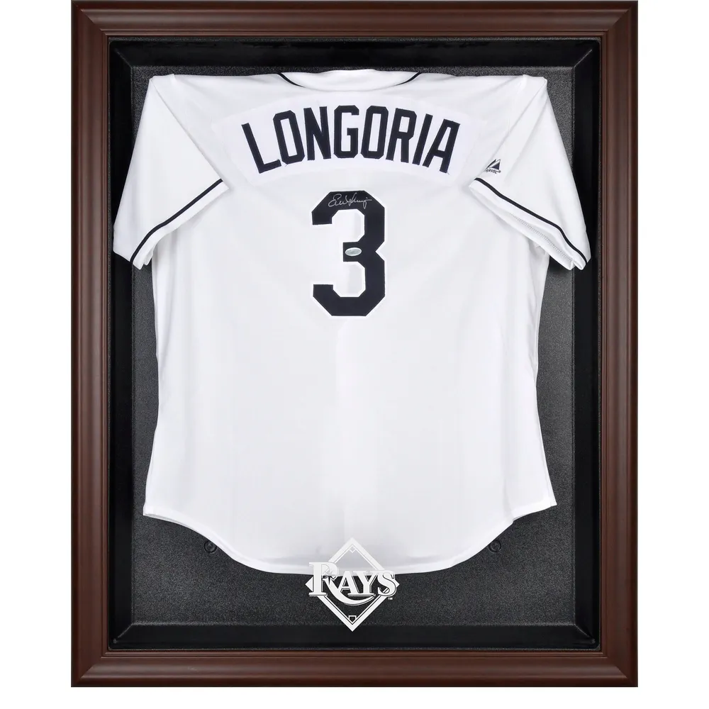 Lids Tampa Bay Rays Fanatics Authentic Brown Framed Logo Jersey