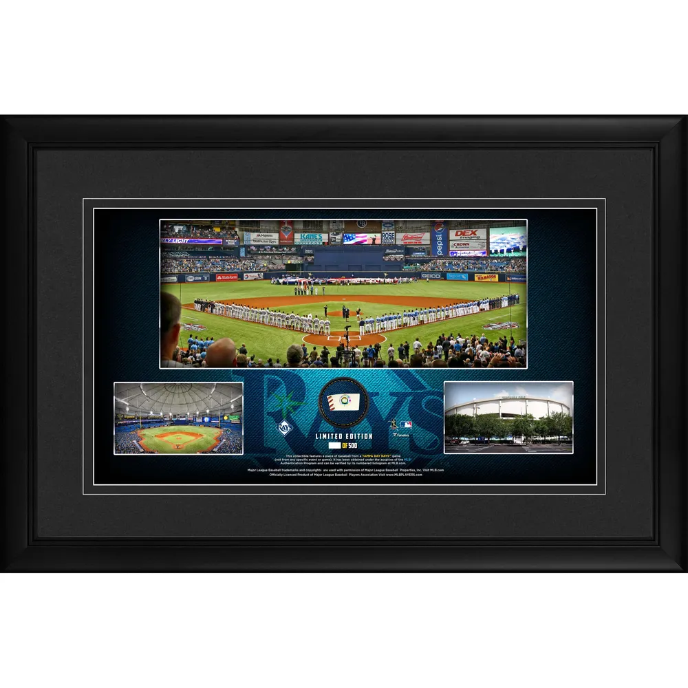 Fanatics Authentic Arizona Diamondbacks Framed 10 x 18 Stadium Panoramic Collage with A Piece of Game-Used Baseball - Limited Edition 500