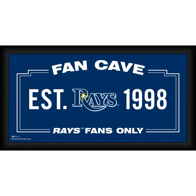 Lids Tampa Bay Rays Fanatics Authentic Mahogany Framed Logo Jersey Display  Case