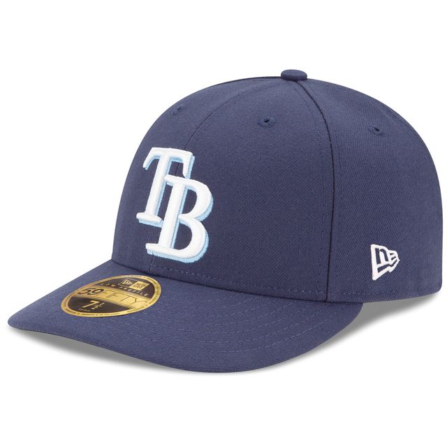 Tampa Bay Rays New Era Game Authentic Collection On-Field Low Profile 59FIFTY - Casquette ajustée Marine