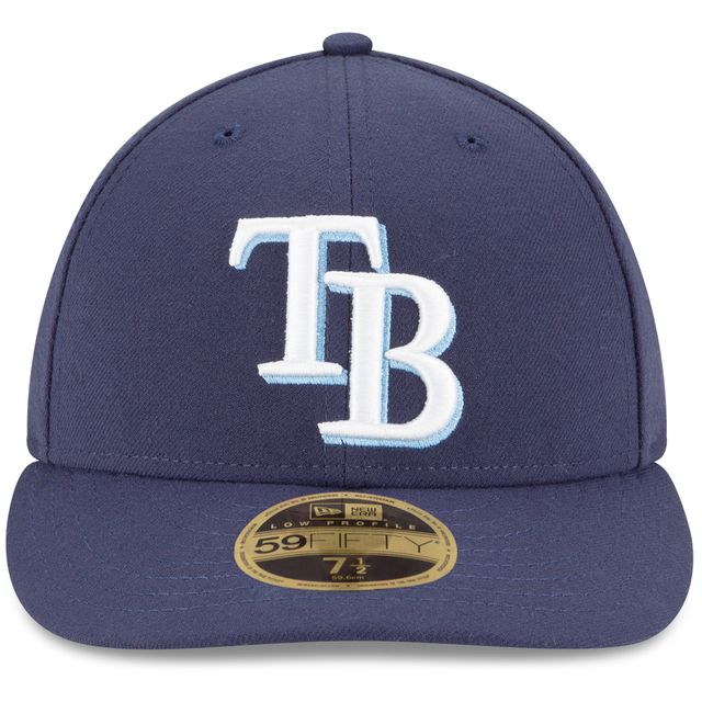 Tampa Bay Rays New Era Game Authentic Collection On-Field Low Profile 59FIFTY - Casquette ajustée Marine