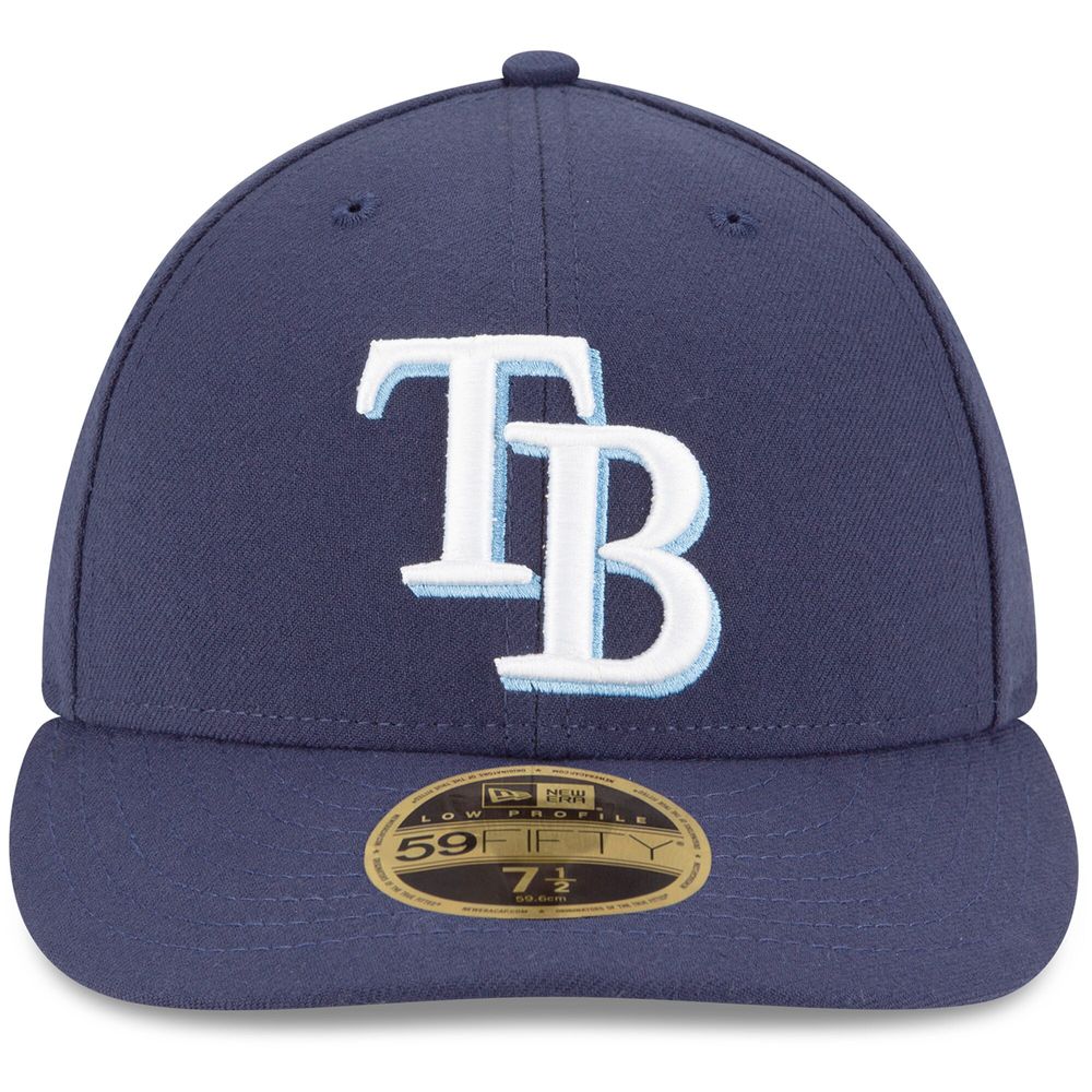 Tampa Bay Rays New Era Game Authentic Collection On-Field Low Profile 59FIFTY - Fitted Hat Navy