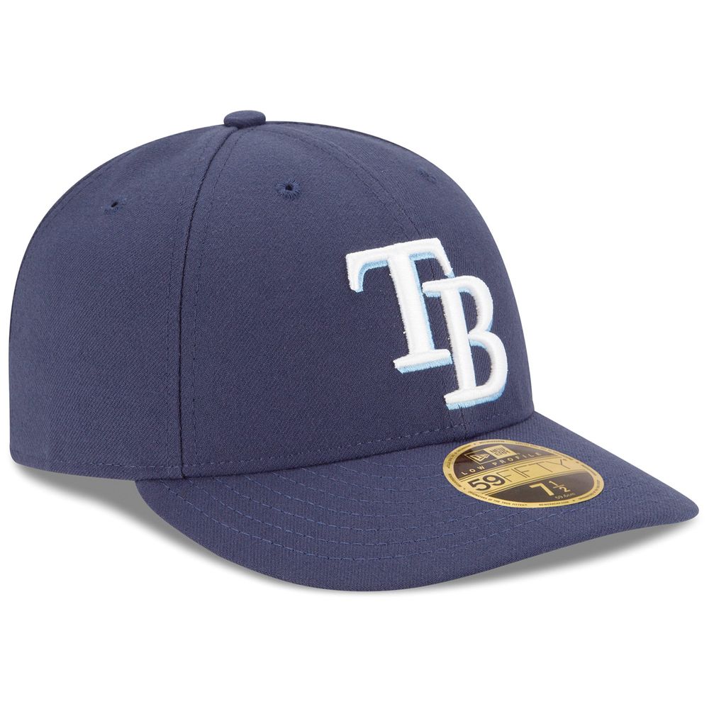 Tampa Bay Rays New Era Game Authentic Collection On-Field Low Profile 59FIFTY - Fitted Hat Navy