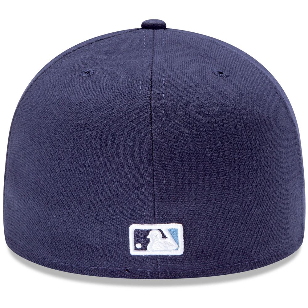 Tampa Bay Rays New Era Game Authentic Collection On-Field Low Profile 59FIFTY - Fitted Hat Navy