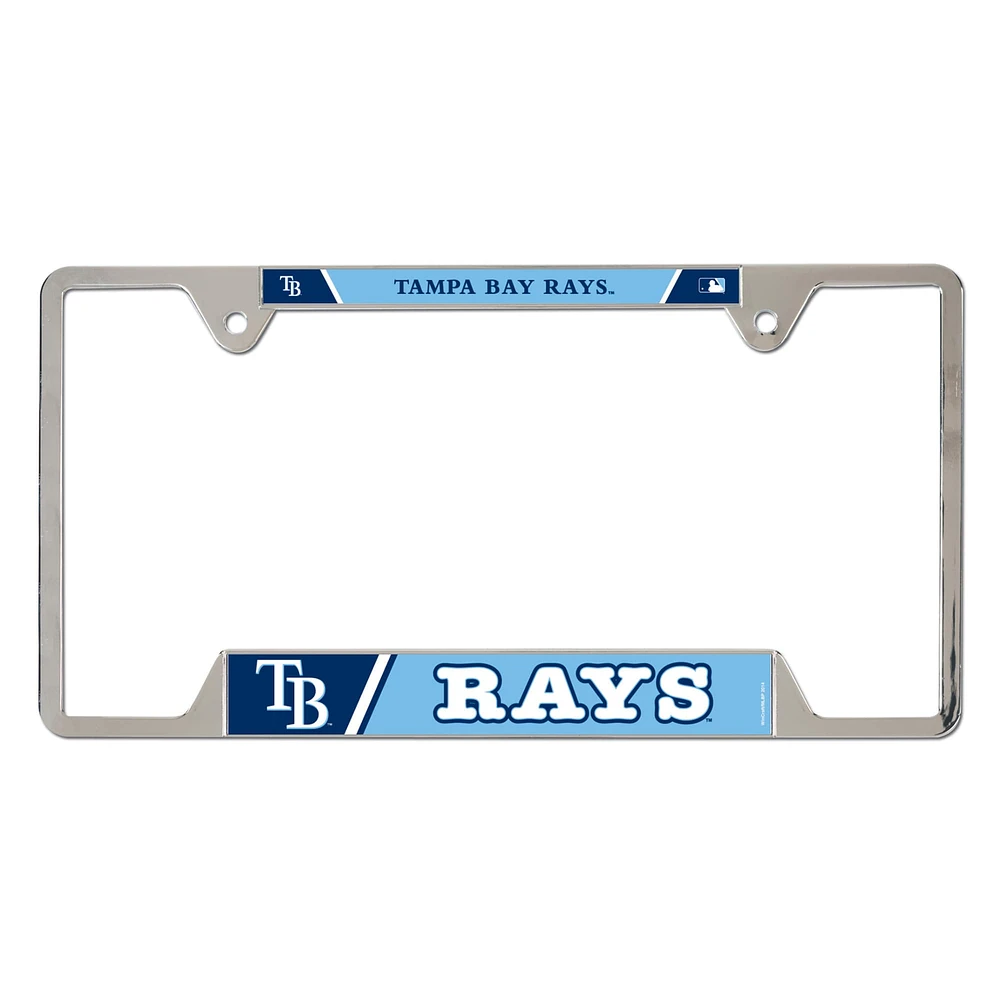 Tampa Bay Rays WinCraft Cadre de plaque d'immatriculation en métal