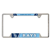 Tampa Bay Rays WinCraft Cadre de plaque d'immatriculation en métal