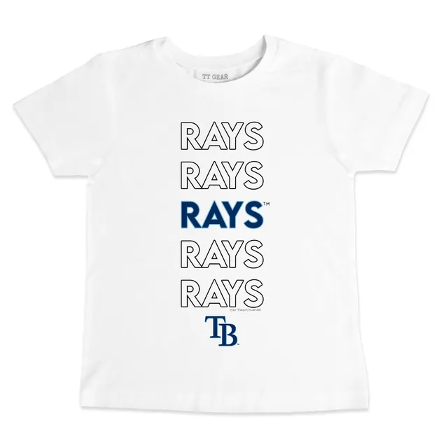 Lids Tampa Bay Rays Tiny Turnip Women's Bubbles T-Shirt - White