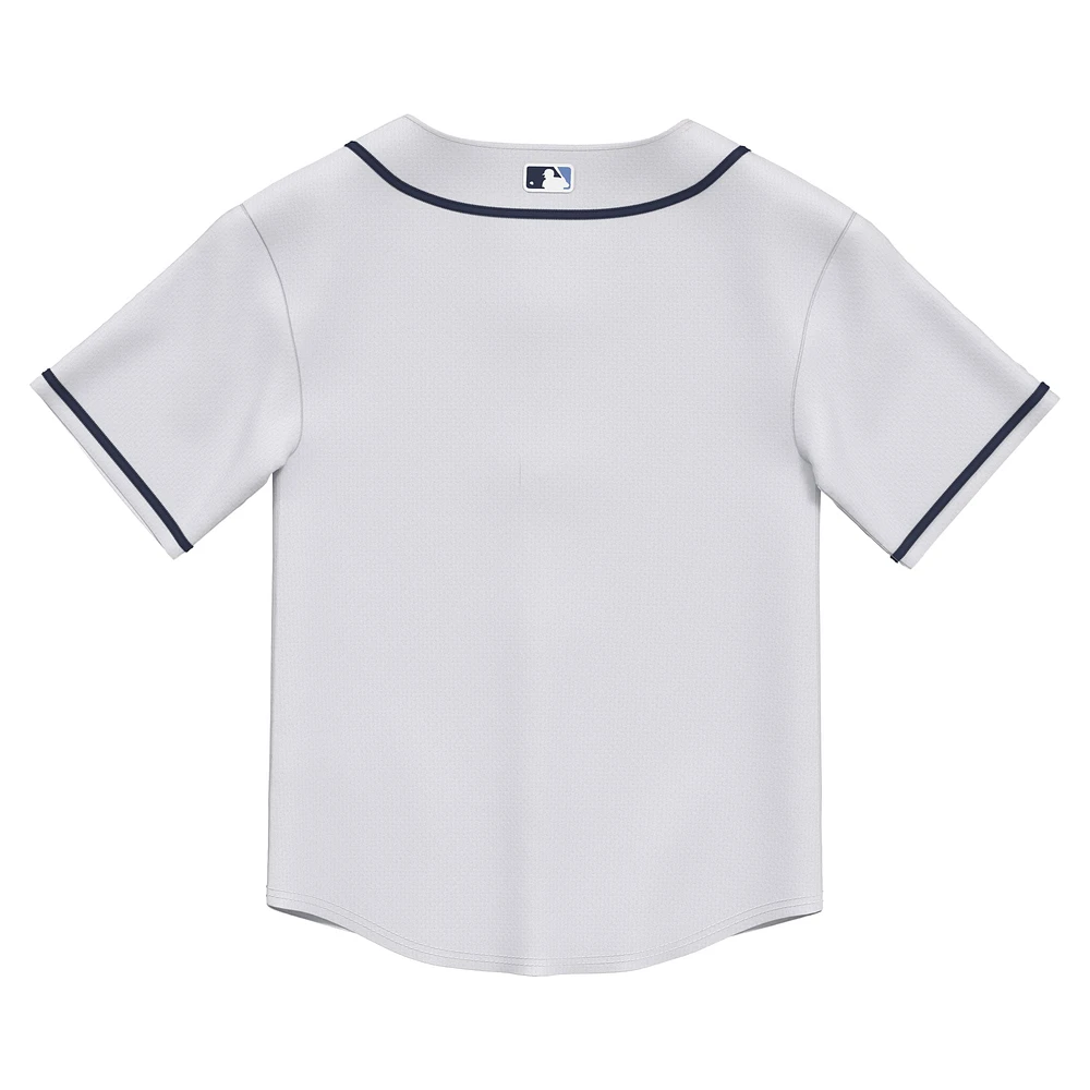 Toddler White Tampa Bay Rays Home Replica Jersey