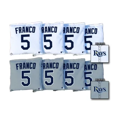 The Highland Mint | Wander Franco Tampa Bay Rays Impact Jersey Frame