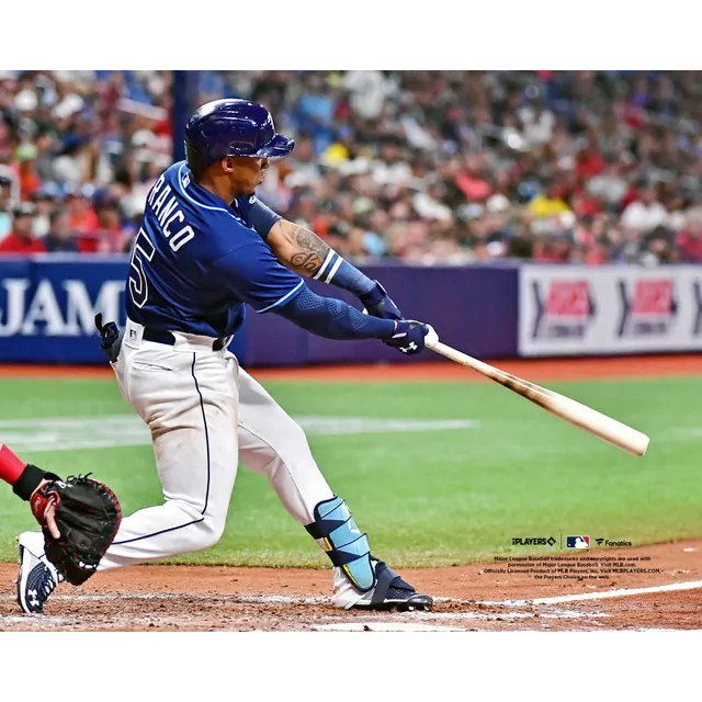 Wander Franco Tampa Bay Rays Highland Mint 13'' x 13'' Impact Jersey Framed  Photo