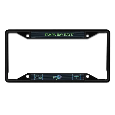 WinCraft Tampa Bay Rays 2024 City Connect Metal Laser Cut License Plate Frame