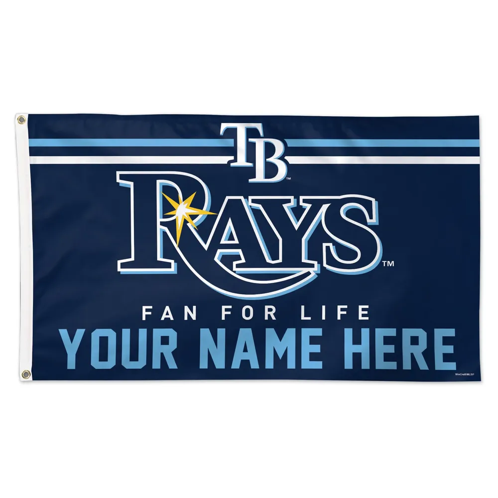 Lids Tampa Bay Rays Infant Team Crew Primary Logo T-Shirt - Navy