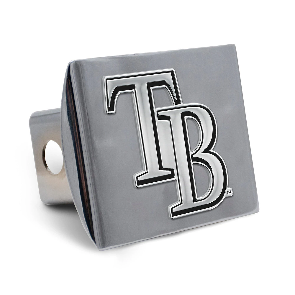 WinCraft Tampa Bay Rays Premium Metal Chrome Hitch Cover