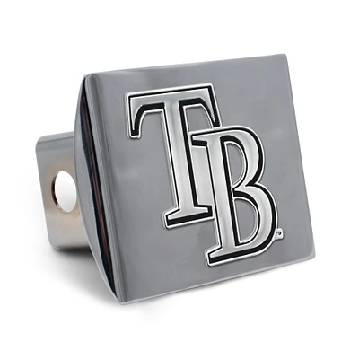 WinCraft Tampa Bay Rays Premium Metal Chrome Hitch Cover