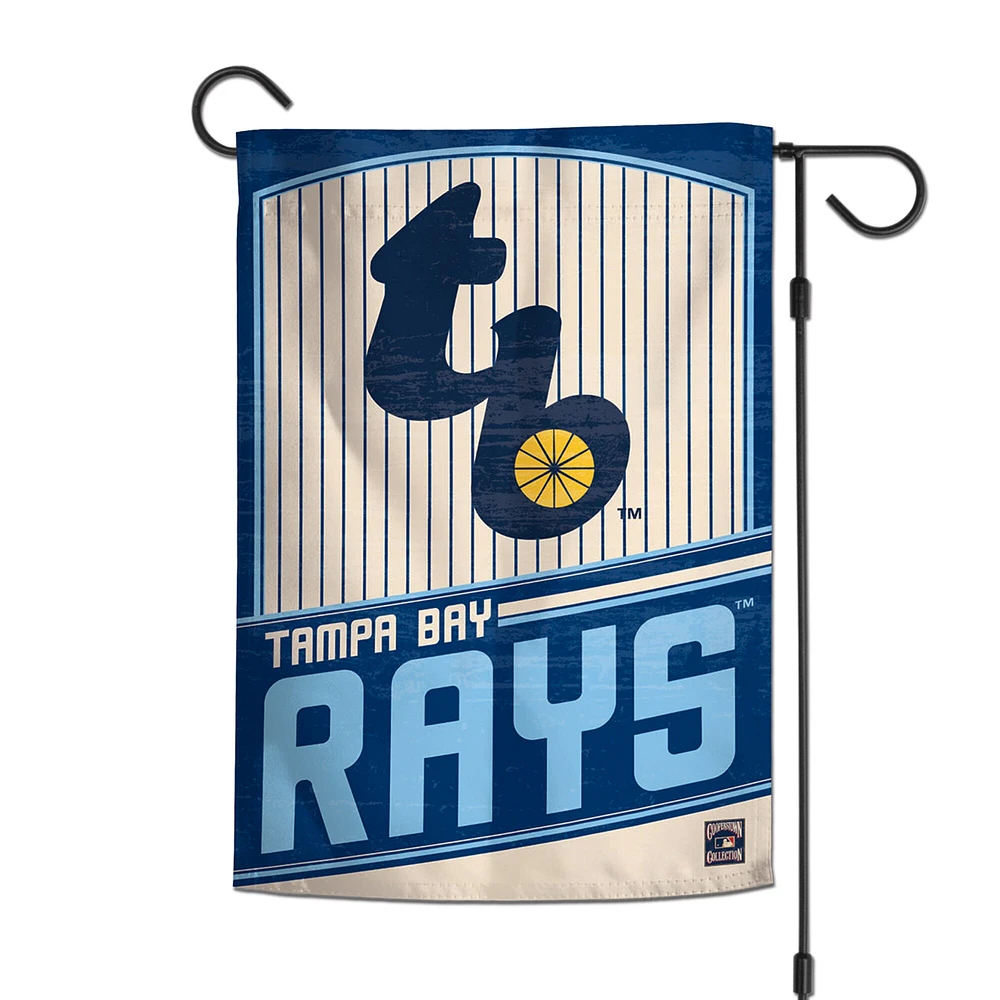 Drapeau de jardin WinCraft Tampa Bay Rays Team 12'' x 18''