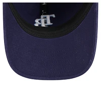 Casquette ajustable New Era bleu marine Tampa Bay Rays Preppy Team 9TWENTY pour femme
