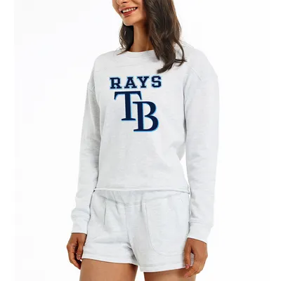 Lids Tampa Bay Rays Concepts Sport Women's Marathon Knit T-Shirt - Navy