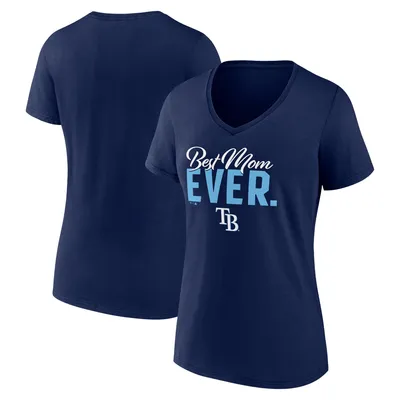 Lids Tampa Bay Rays Fanatics Branded Women's Fan T-Shirt Combo Set - Navy/Light  Blue