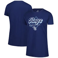 Women's Fanatics Navy Tampa Bay Rays Cotton T-Shirt