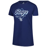 Women's Fanatics Navy Tampa Bay Rays Cotton T-Shirt