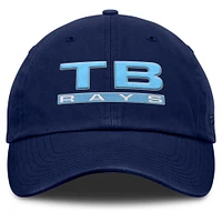 Casquette ajustable Fly Out pour femme de la marque Fanatics Navy Tampa Bay Rays