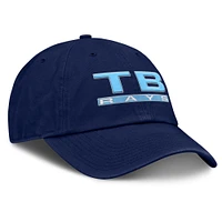 Casquette ajustable Fly Out pour femme de la marque Fanatics Navy Tampa Bay Rays