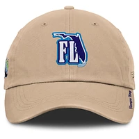 Casquette ajustable Fanatics Tan Tampa Bay Rays Cooperstown Collection pour femmes