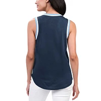 Women's G-III 4Her by Carl Banks Navy Tampa Bay Rays Strategy Tank Top