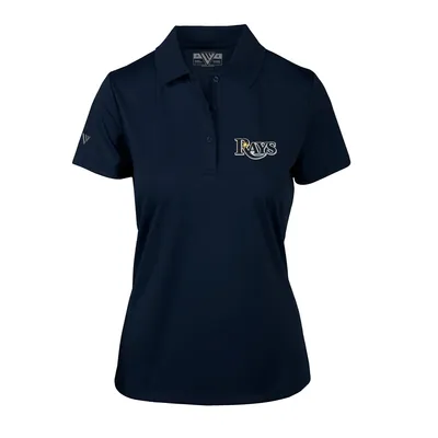 Tampa Bay Rays Cutter & Buck Forge Eco Stretch Recycled Polo - Gray