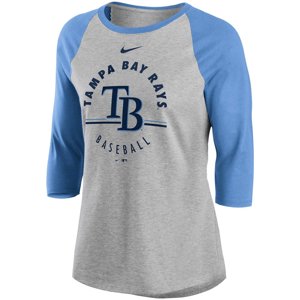 Nike Women's Nike Gray/Light Blue Tampa Bay Rays Encircled Tri